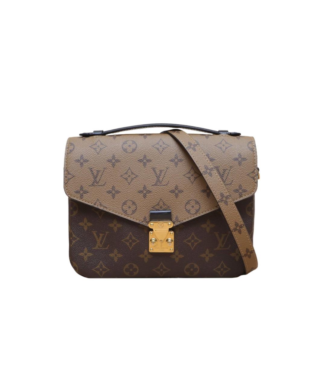 LOUIS VUITTON Коричневая сумка через плечо, фото 1