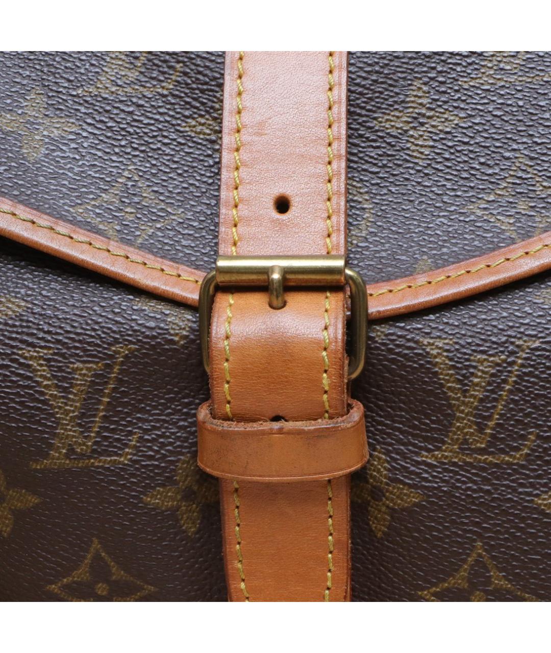 LOUIS VUITTON Коричневая сумка через плечо, фото 8