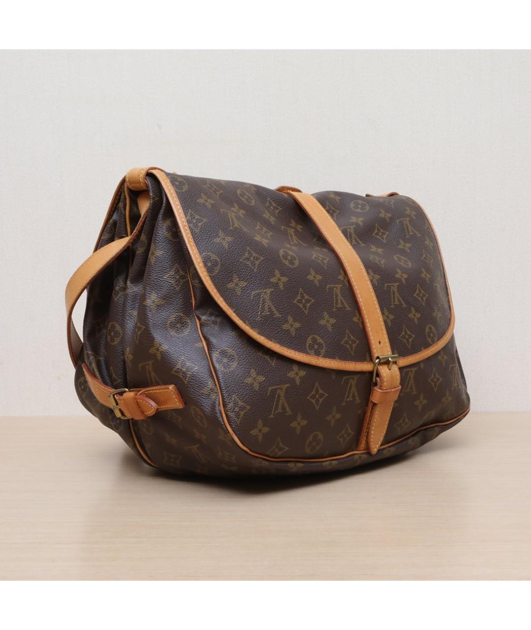 LOUIS VUITTON Коричневая сумка через плечо, фото 6