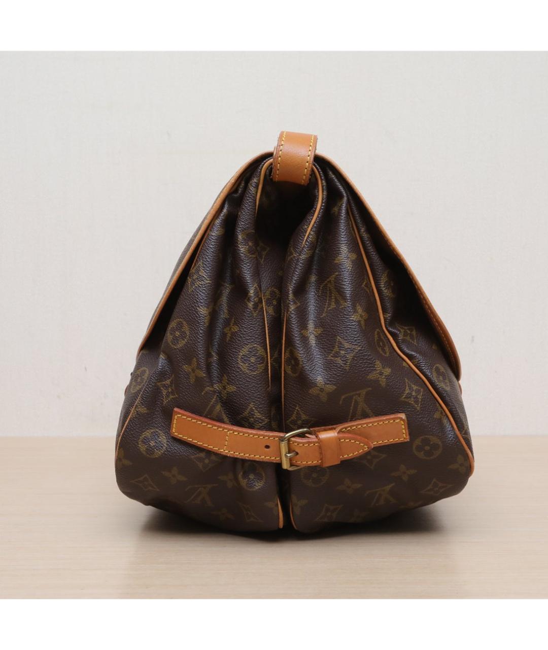 LOUIS VUITTON Коричневая сумка через плечо, фото 5