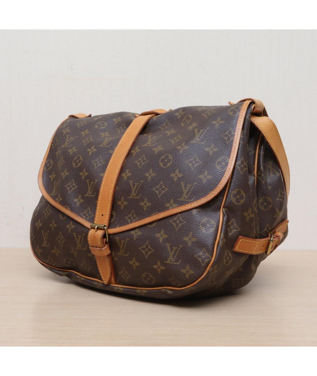 LOUIS VUITTON Коричневая сумка через плечо, фото 4