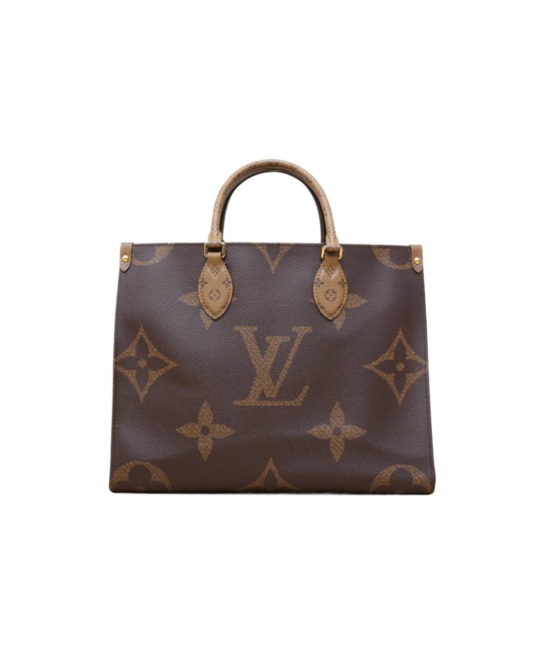 LOUIS VUITTON Коричневая сумка тоут, фото 1