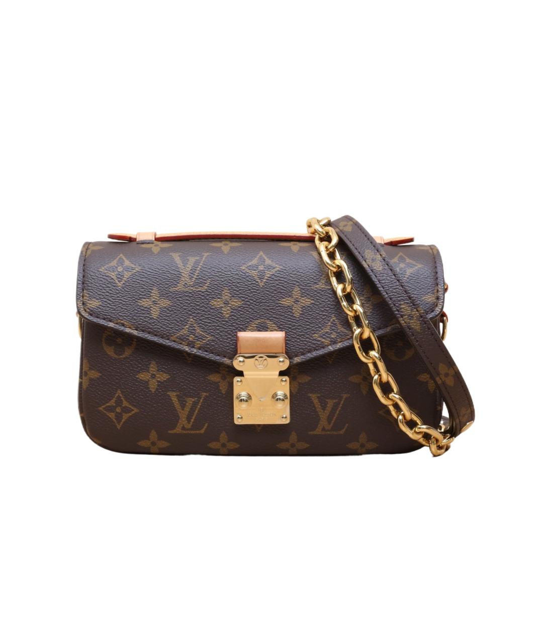 LOUIS VUITTON Коричневая сумка через плечо, фото 1