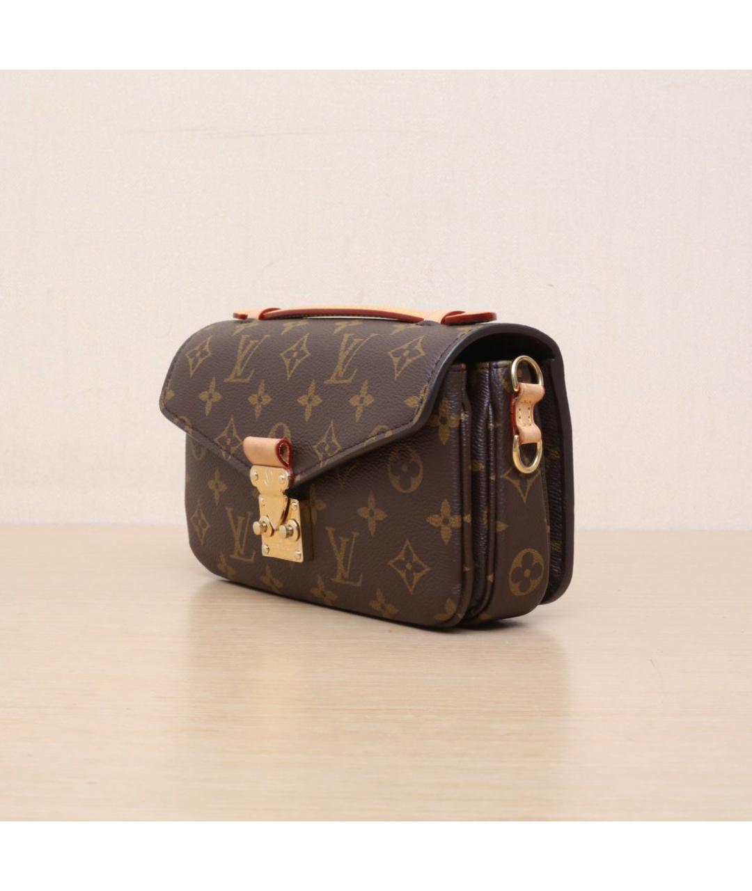LOUIS VUITTON Коричневая сумка через плечо, фото 4