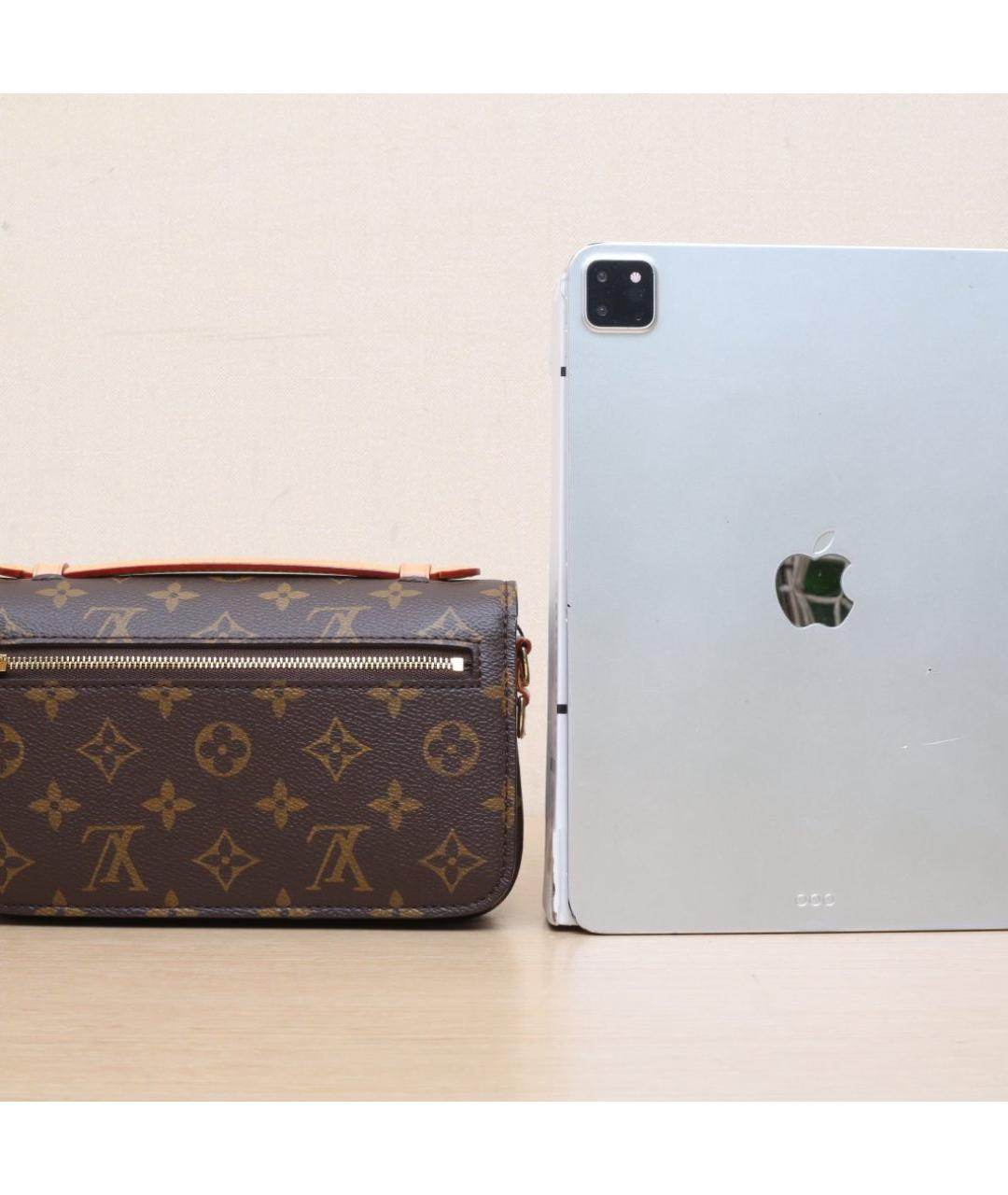 LOUIS VUITTON Коричневая сумка через плечо, фото 7