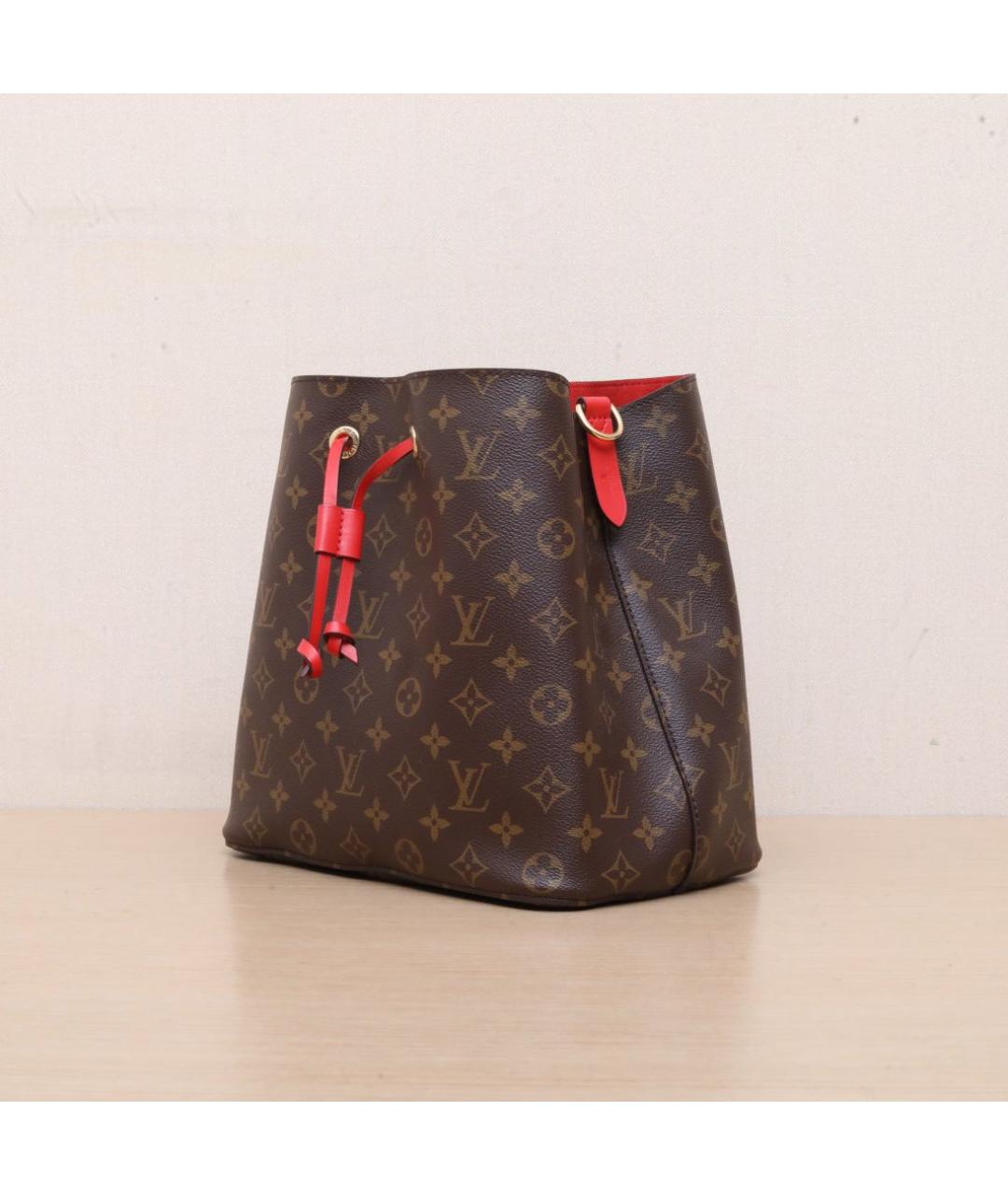 LOUIS VUITTON Коричневая сумка через плечо, фото 4