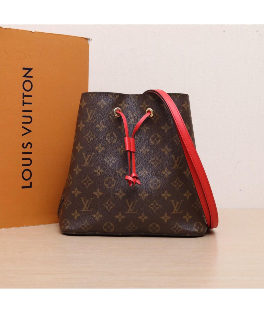 LOUIS VUITTON Коричневая сумка через плечо, фото 2