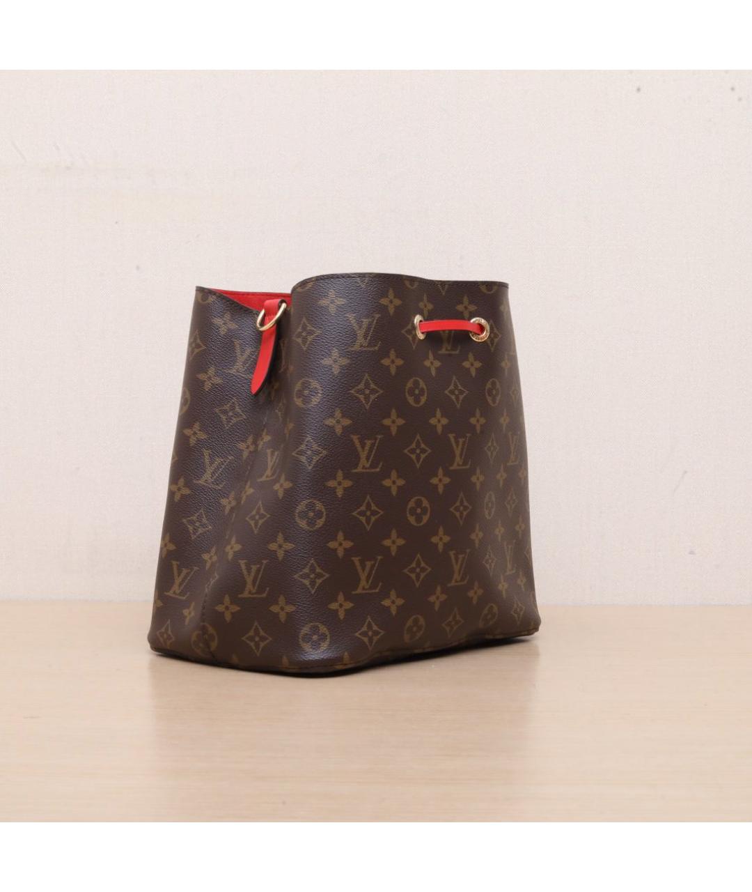 LOUIS VUITTON Коричневая сумка через плечо, фото 6