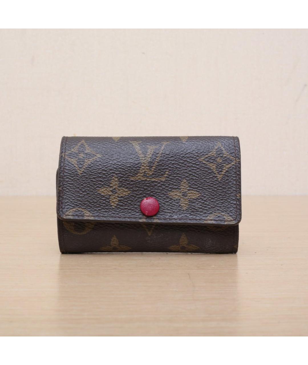 LOUIS VUITTON Коричневая ключница, фото 3