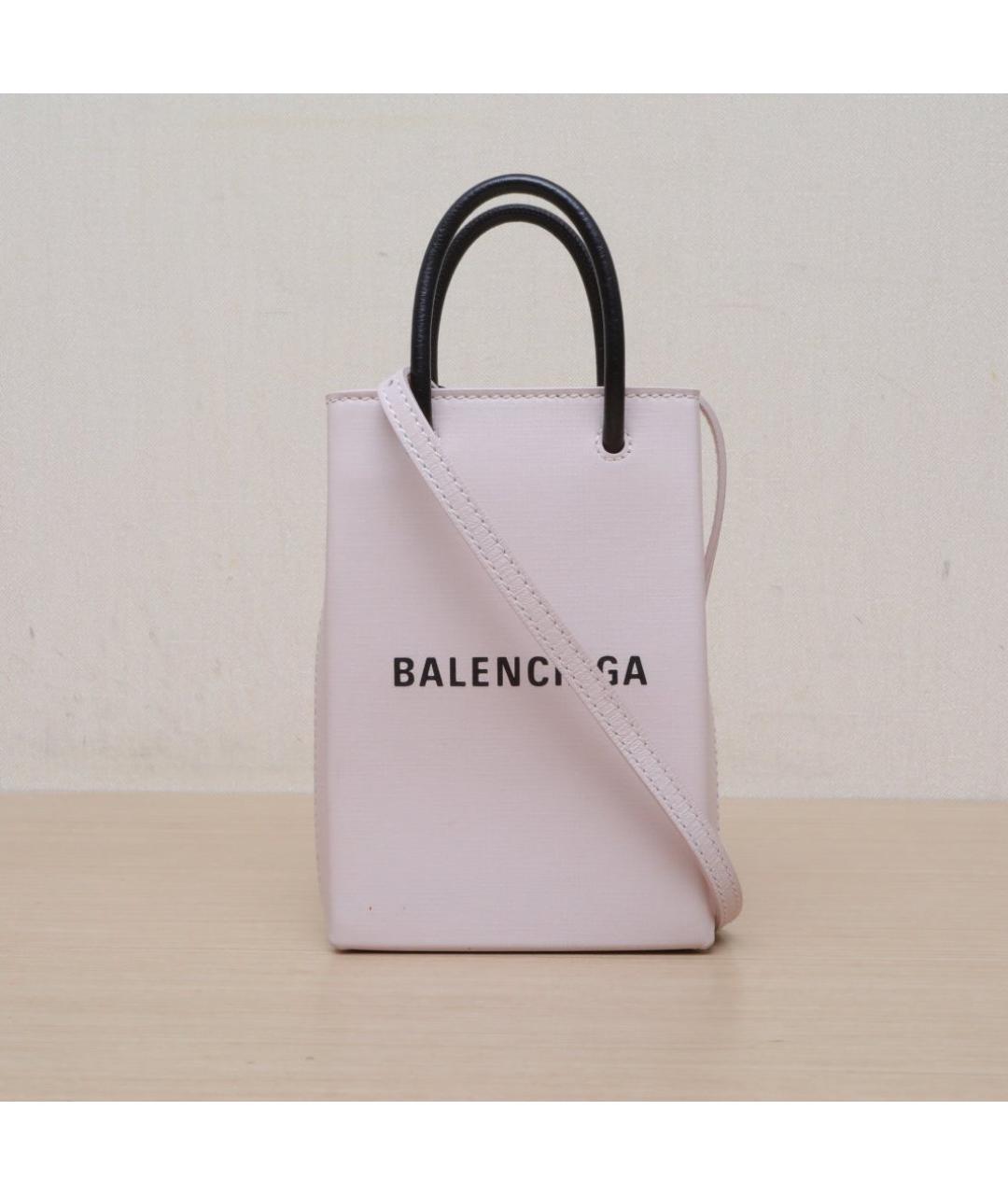 BALENCIAGA Розовая сумка через плечо, фото 3