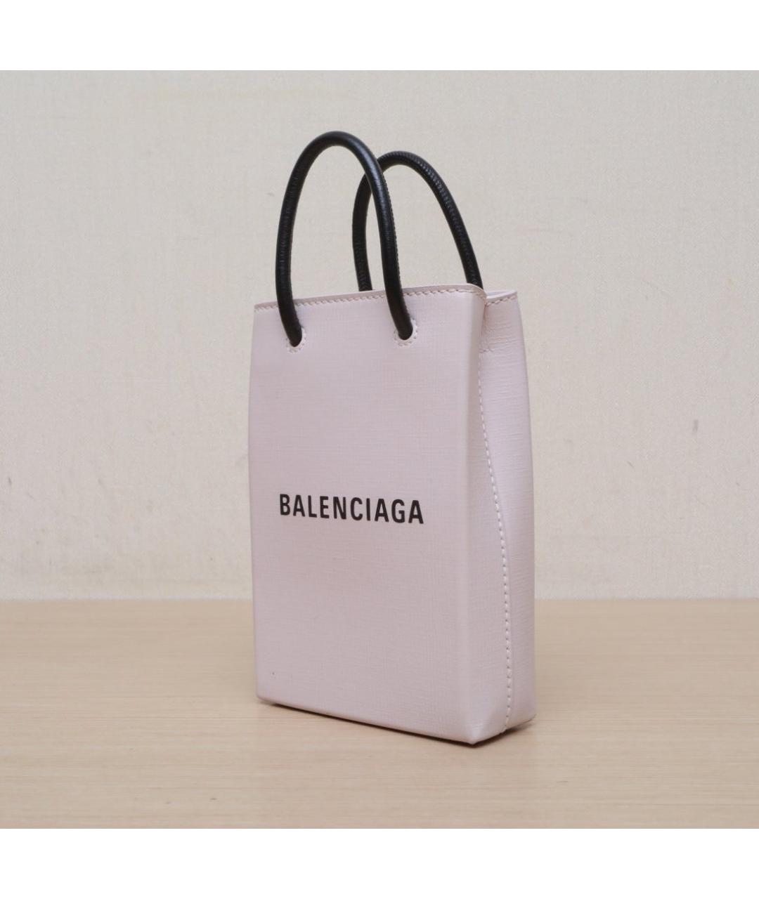 BALENCIAGA Розовая сумка через плечо, фото 4