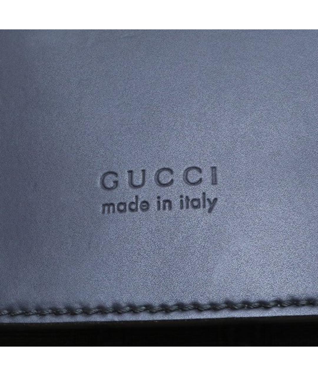 GUCCI Черный кожаный рюкзак, фото 8