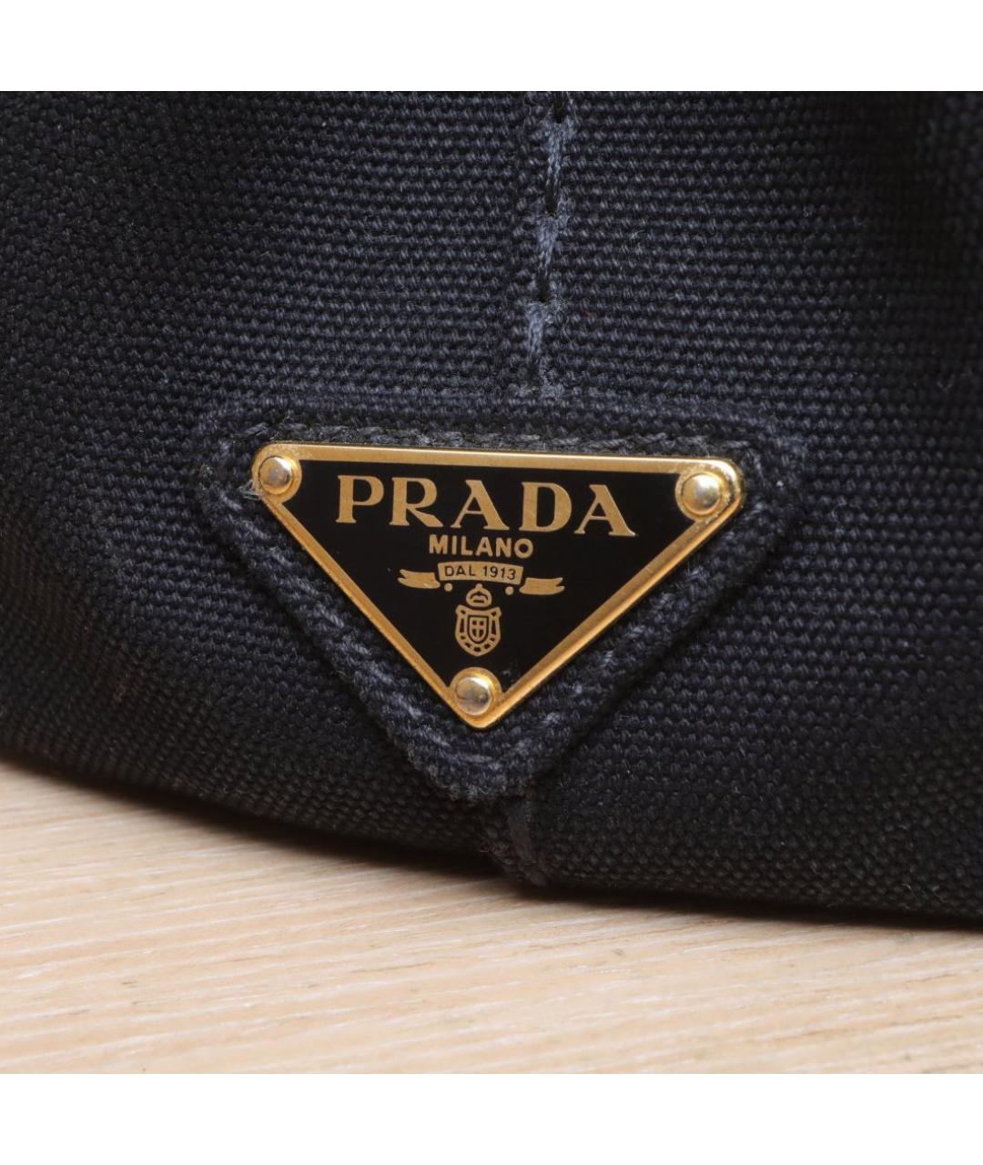 PRADA Черная пляжная сумка, фото 8