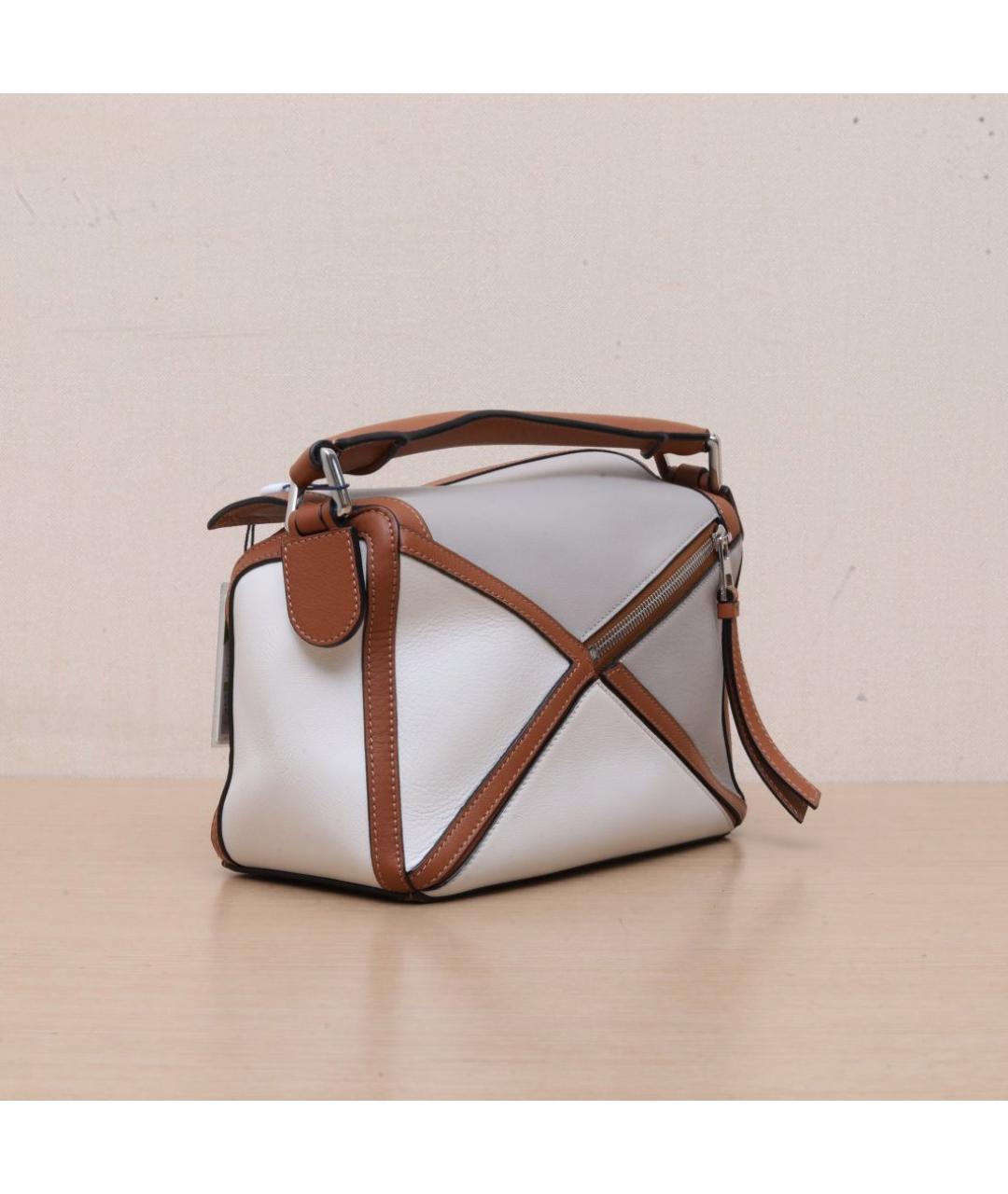 LOEWE Мульти кожаная сумка с короткими ручками, фото 6