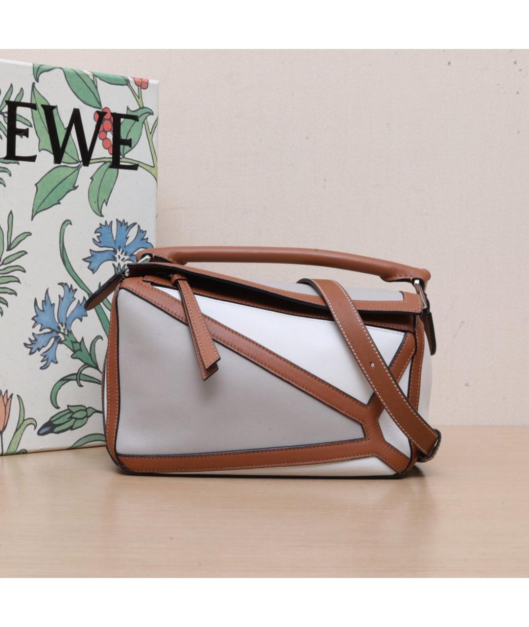 LOEWE Мульти кожаная сумка с короткими ручками, фото 2