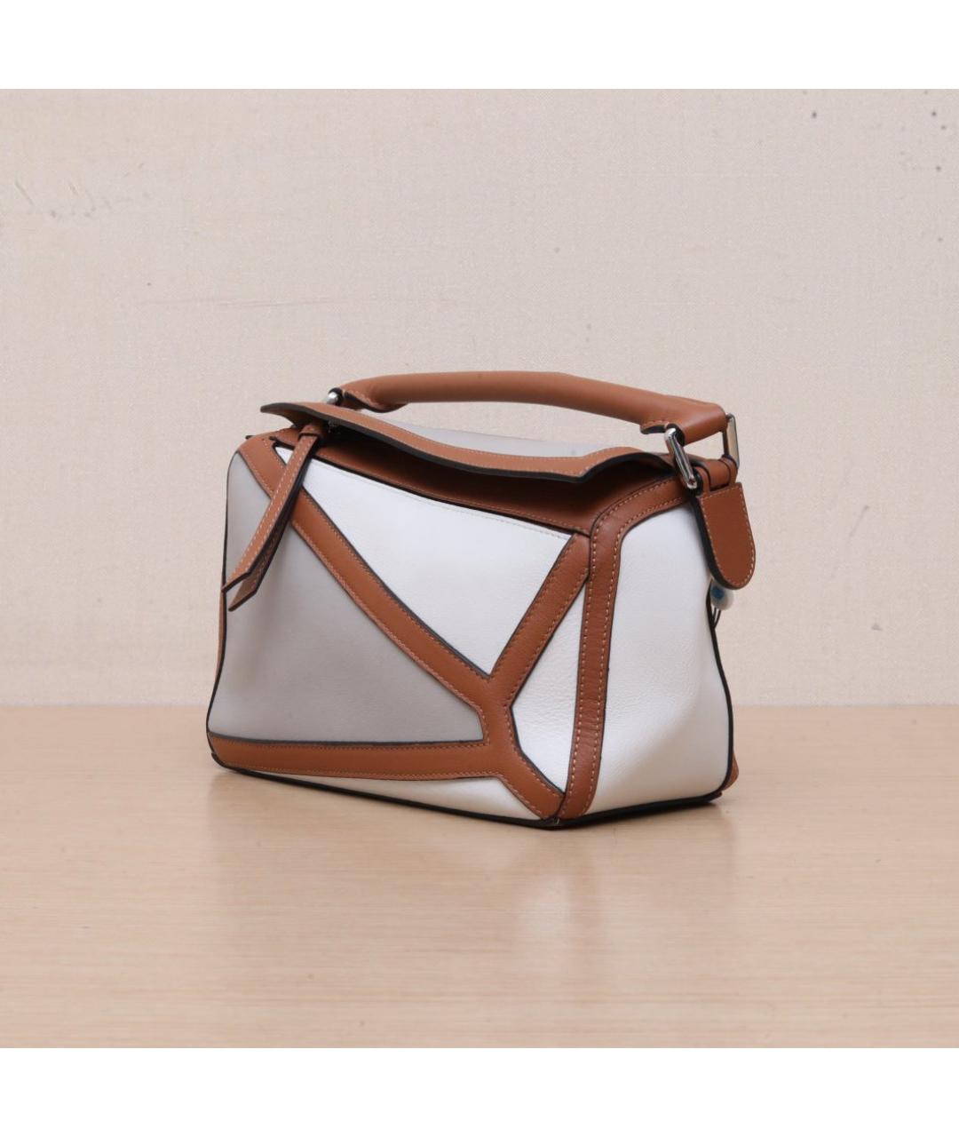 LOEWE Мульти кожаная сумка с короткими ручками, фото 4