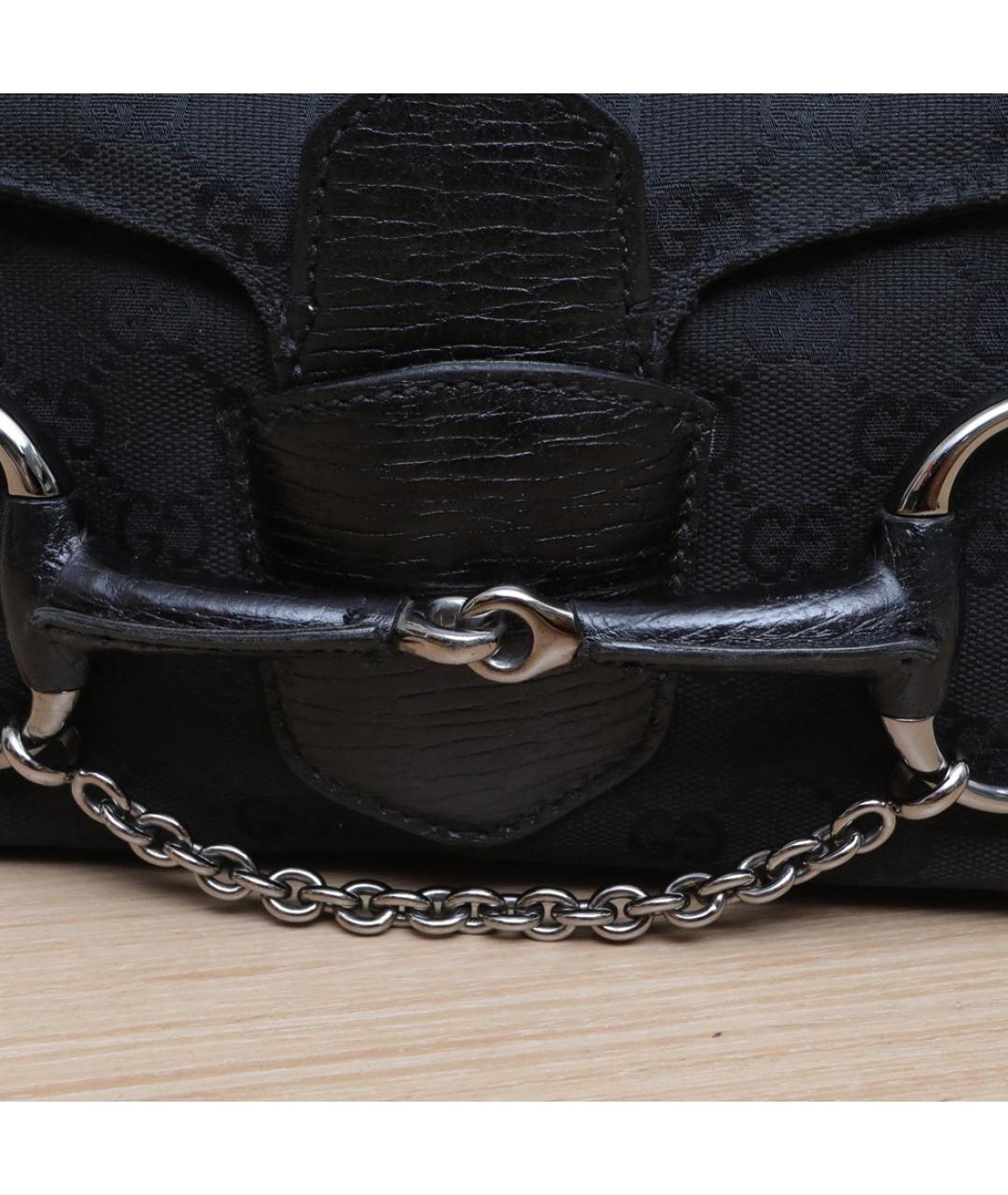GUCCI Черная сумка через плечо, фото 8