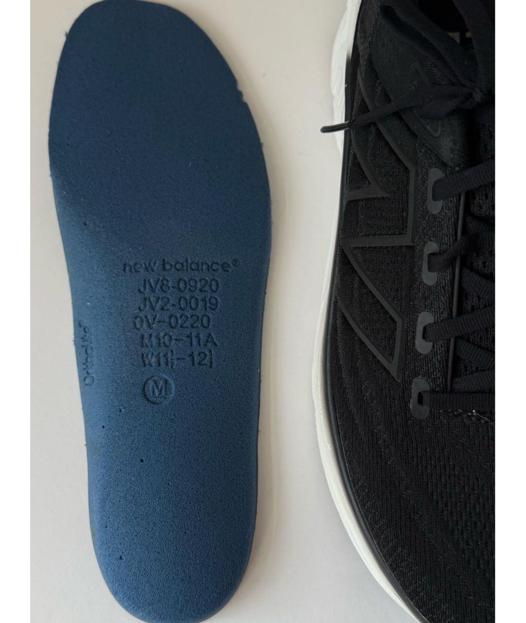 NEW BALANCE Черные низкие кроссовки / кеды, фото 7