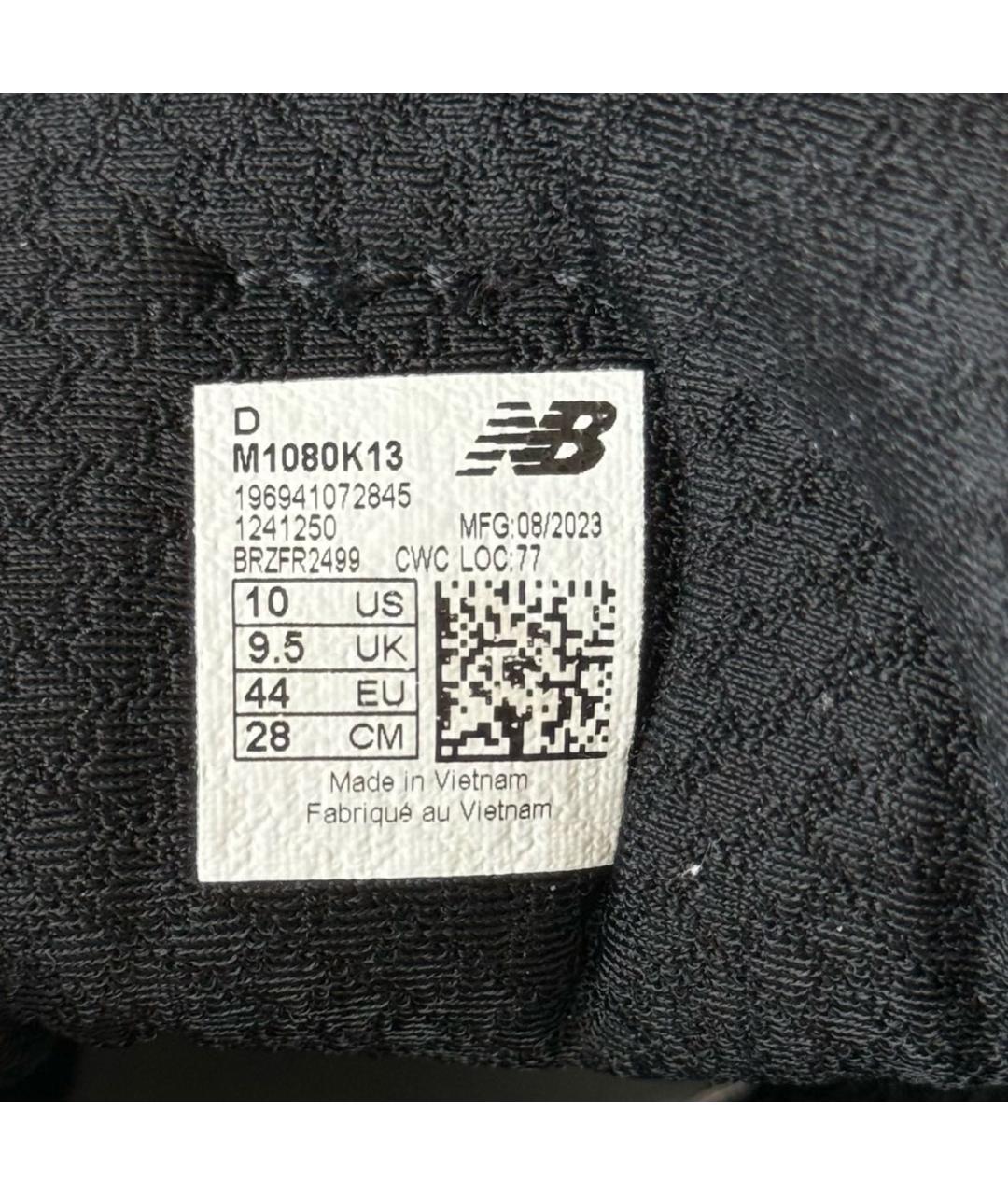 NEW BALANCE Черные низкие кроссовки / кеды, фото 5
