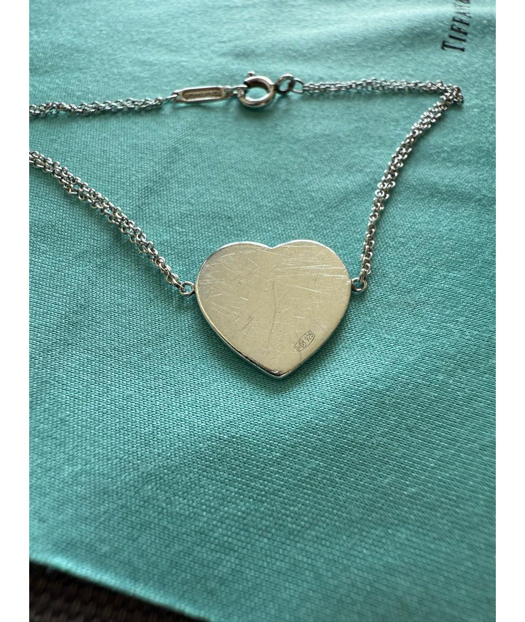 TIFFANY&CO Серебрянный серебряный браслет, фото 4