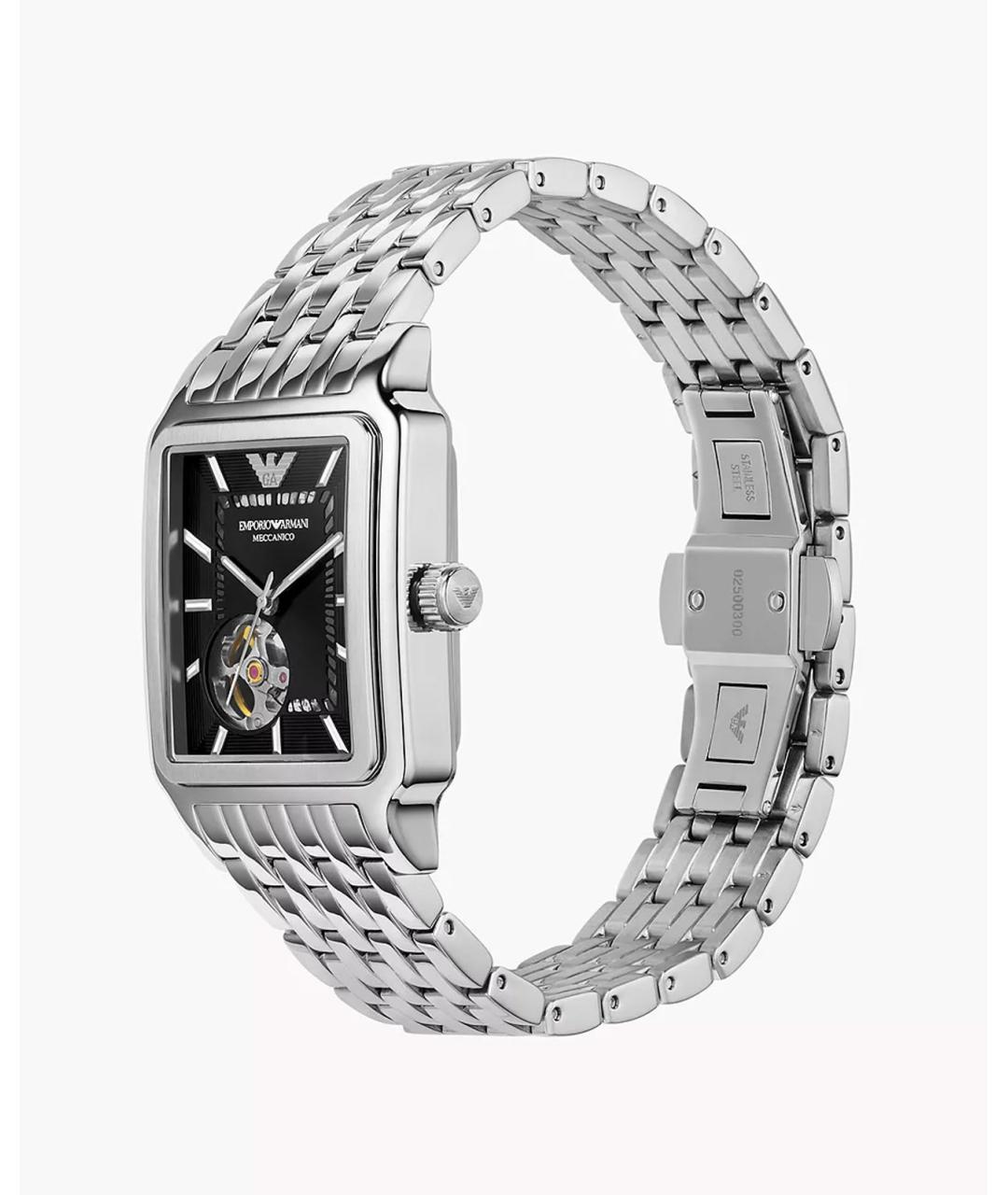 EMPORIO ARMANI Серебряные стальные часы, фото 6