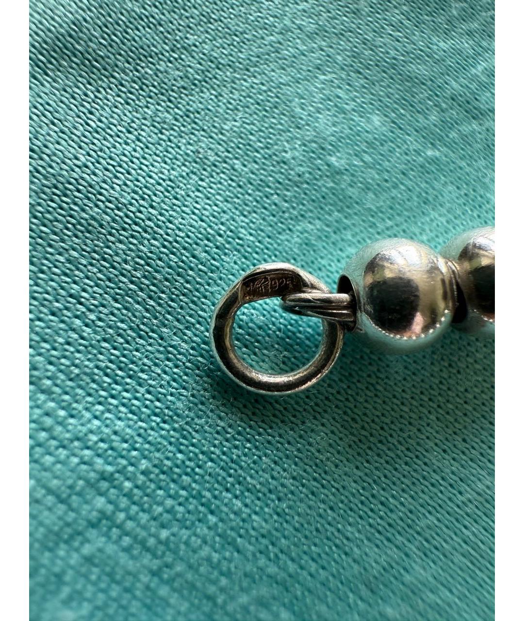 TIFFANY&CO Бирюзовый серебряный браслет, фото 8