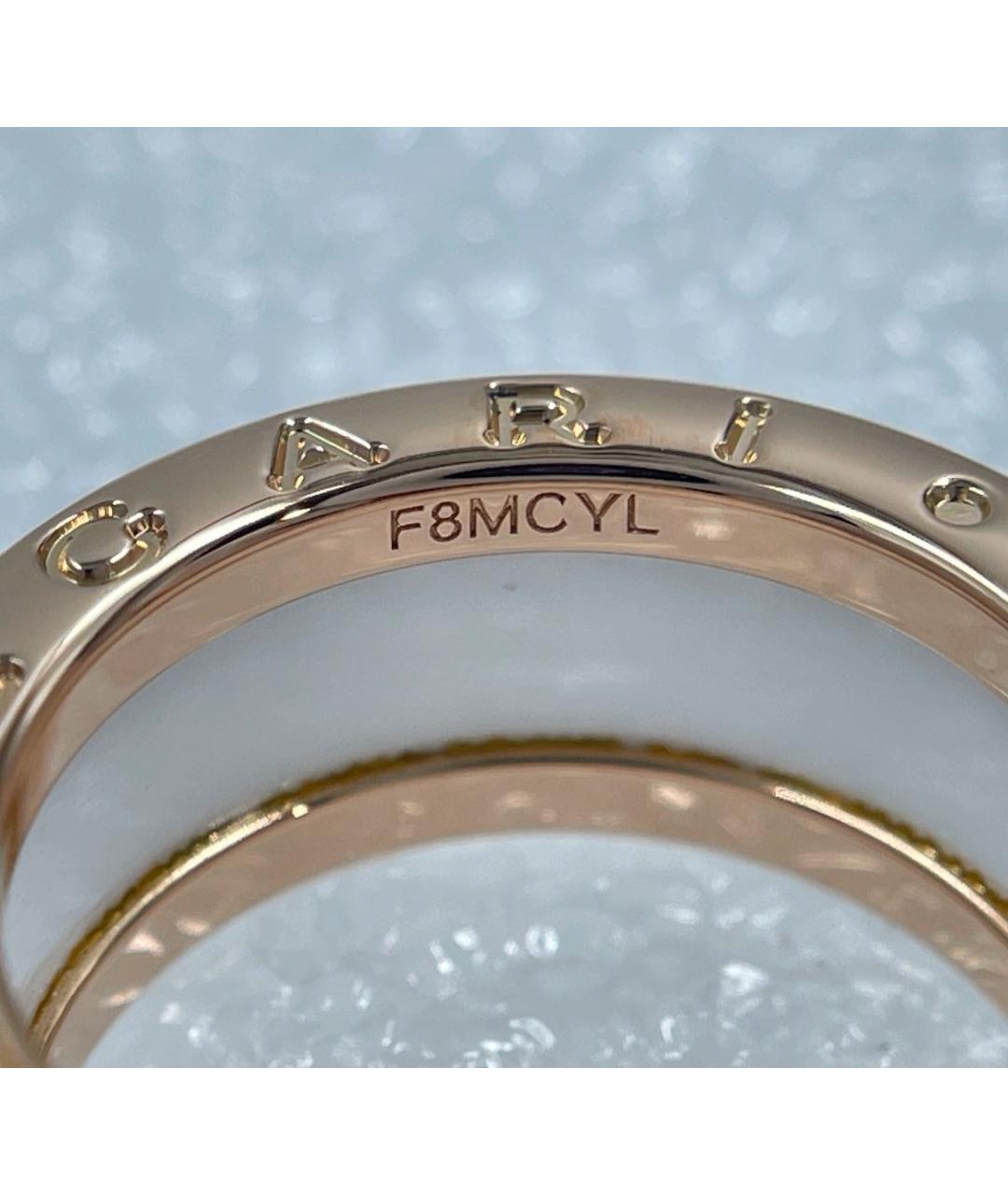 BVLGARI Розовое кольцо из розового золота, фото 8