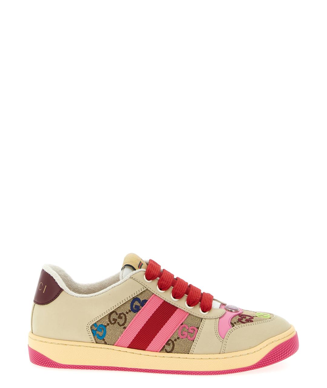 GUCCI Мульти кеды, фото 1