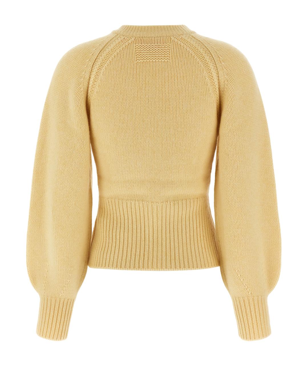 GUEST IN RESIDENCE Желтый кашемировый кардиган, фото 2