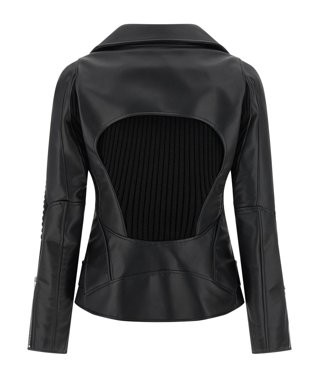 JUNYA WATANABE Черная кожаная куртка, фото 2