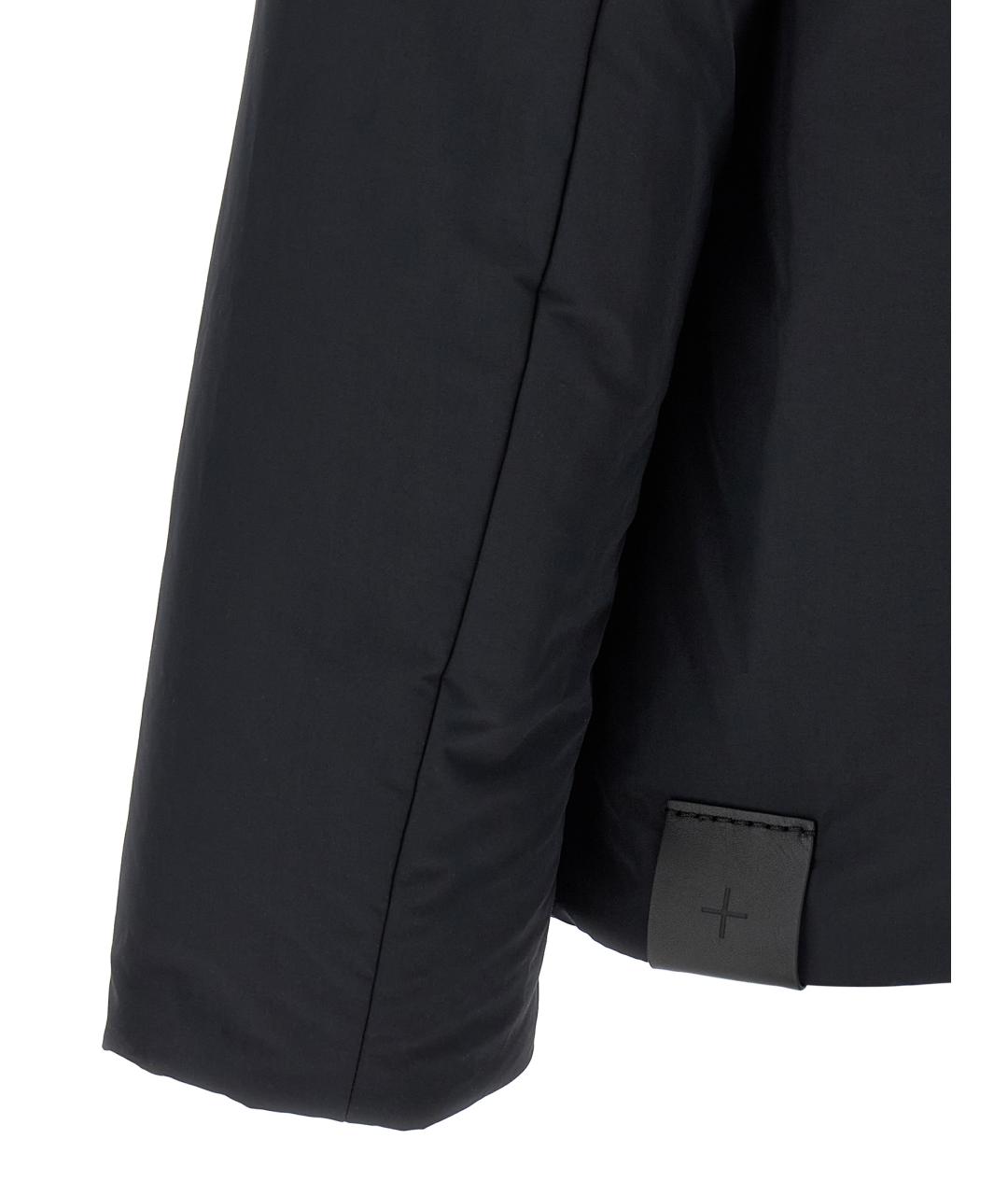 JIL SANDER Черный полиэстеровый пуховик, фото 4