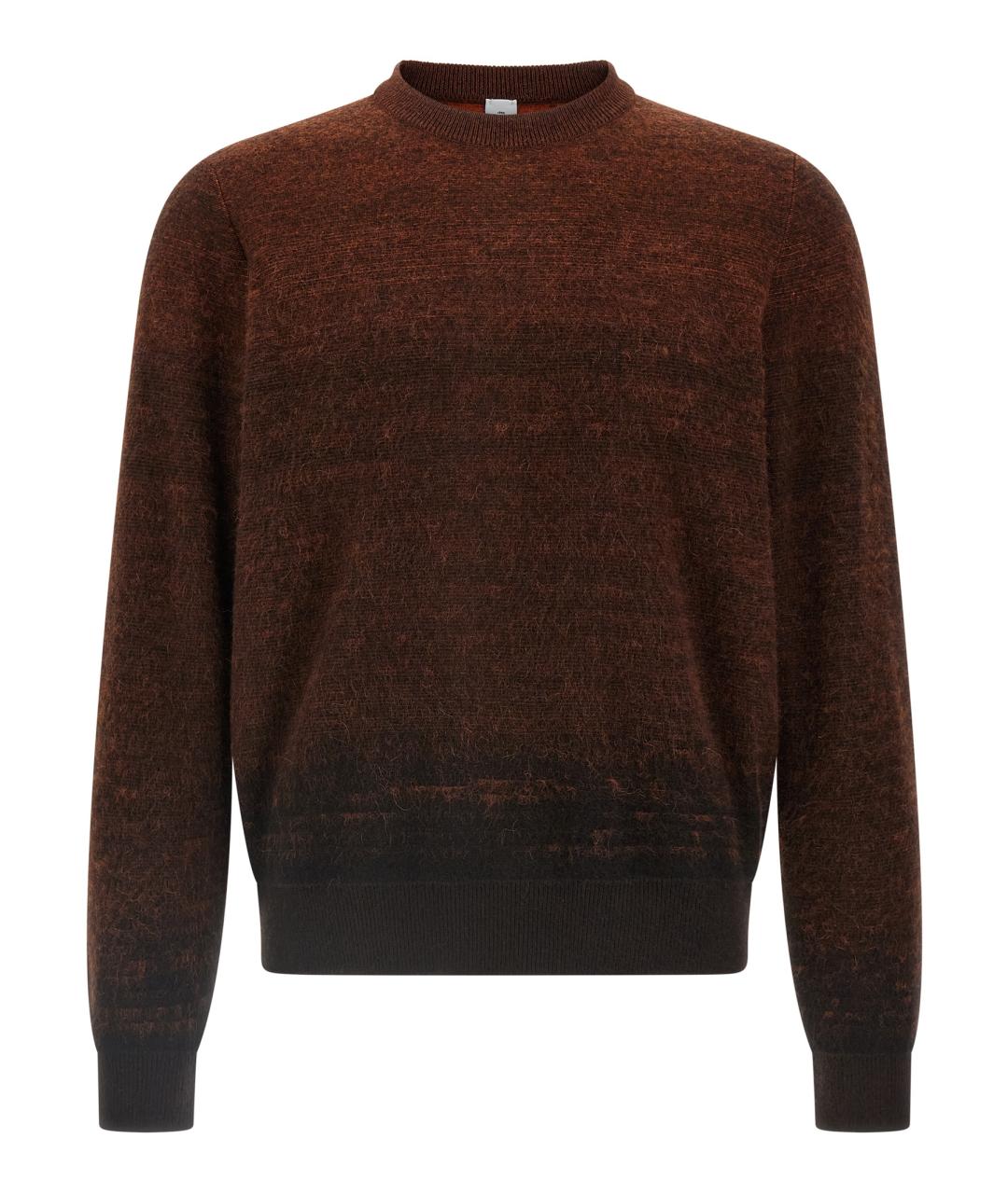 BERLUTI Коричневый шерстяной джемпер / свитер, фото 1