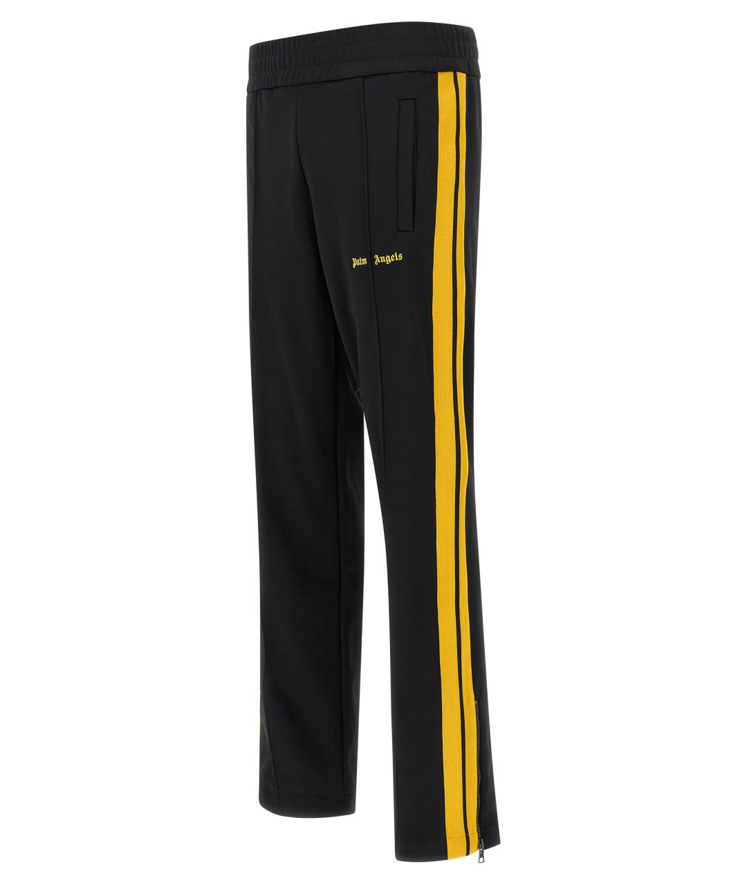PALM ANGELS Черные полиэстеровые повседневные брюки, фото 3