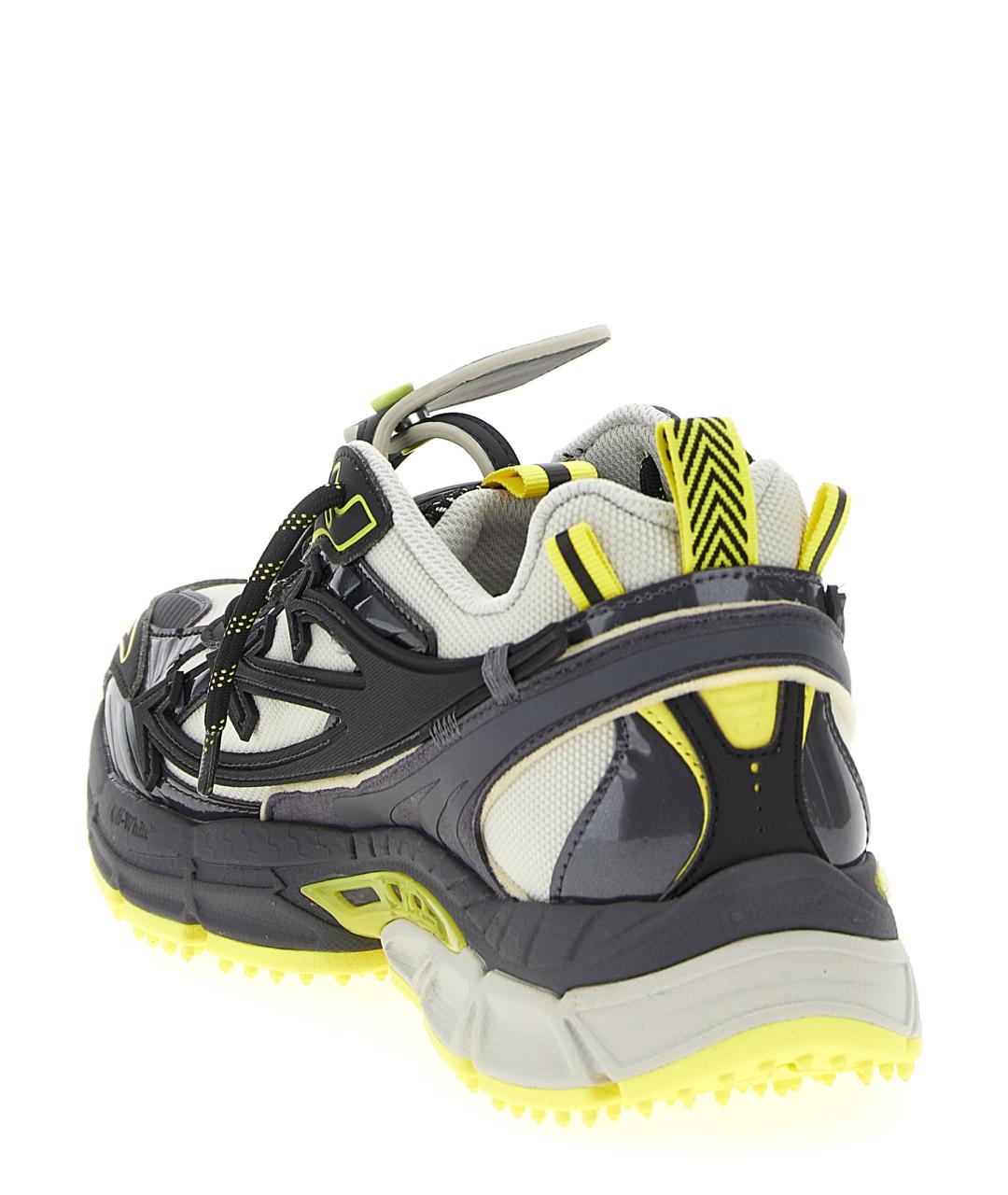 OFF-WHITE Мульти синтетические низкие кроссовки / кеды, фото 4