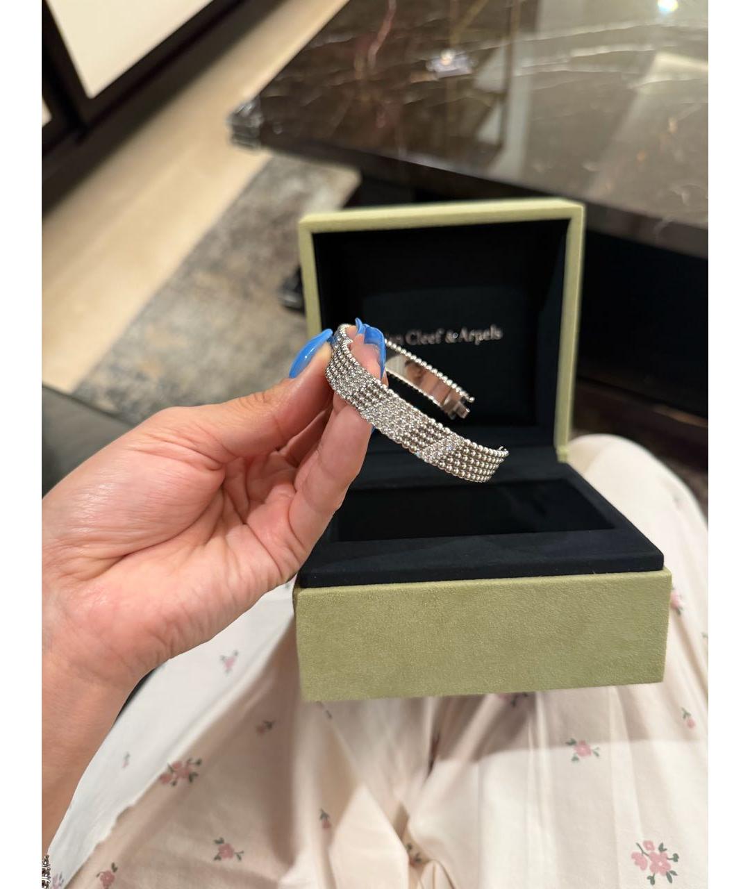 VAN CLEEF & ARPELS Белый браслет из белого золота, фото 2