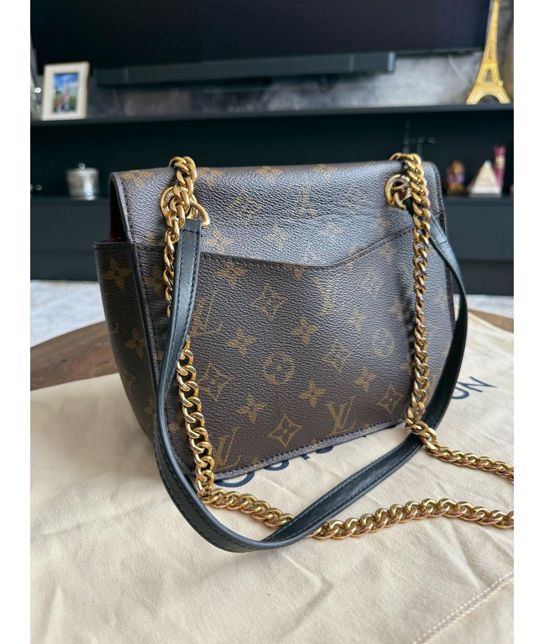 LOUIS VUITTON Коричневая сумка через плечо, фото 3