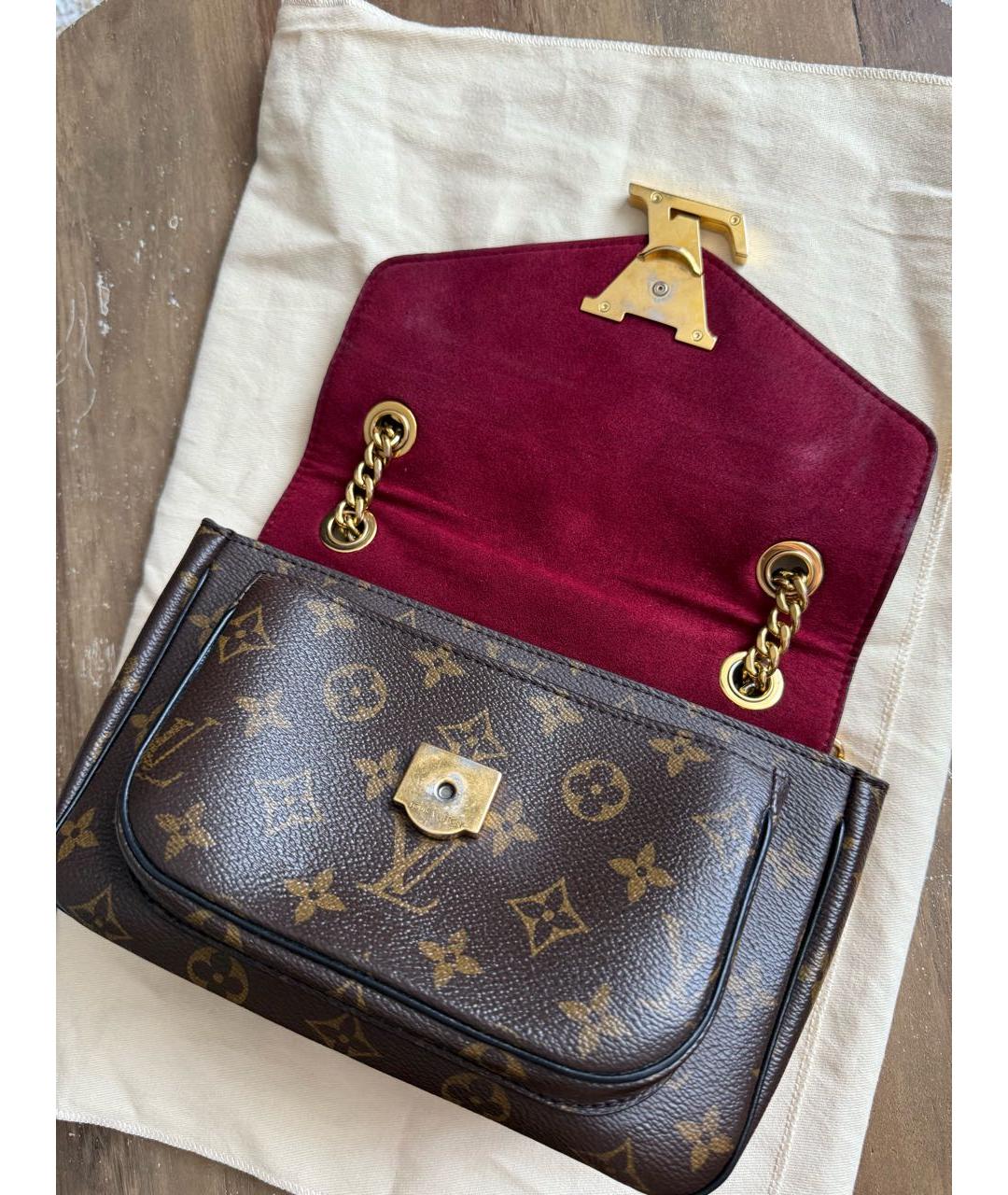 LOUIS VUITTON Коричневая сумка через плечо, фото 5