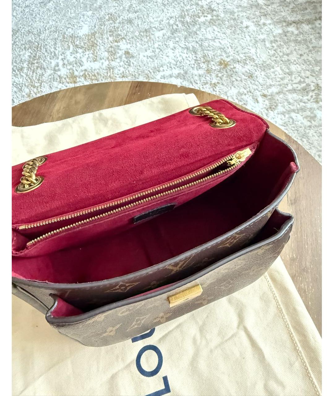 LOUIS VUITTON Коричневая сумка через плечо, фото 4