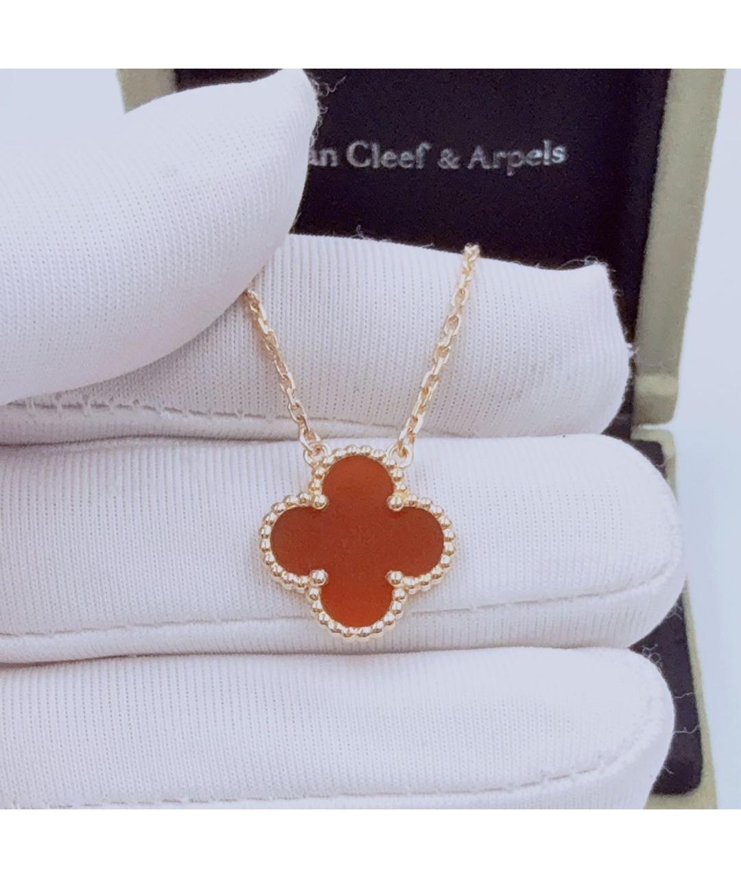 VAN CLEEF & ARPELS Красное колье из розового золота, фото 3
