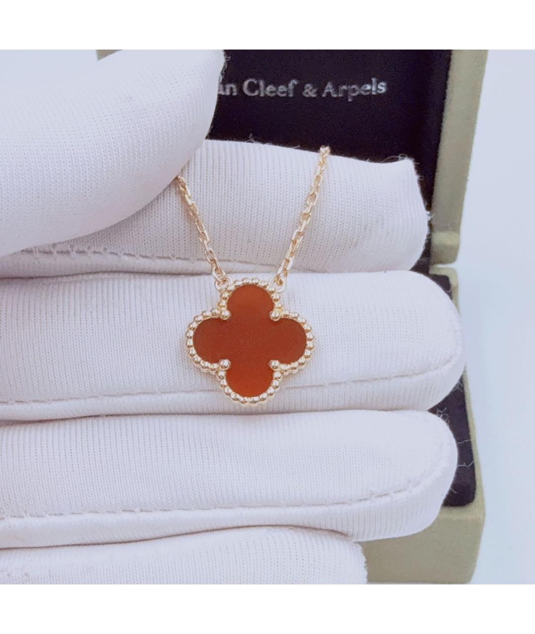 VAN CLEEF & ARPELS Красное колье из розового золота, фото 2