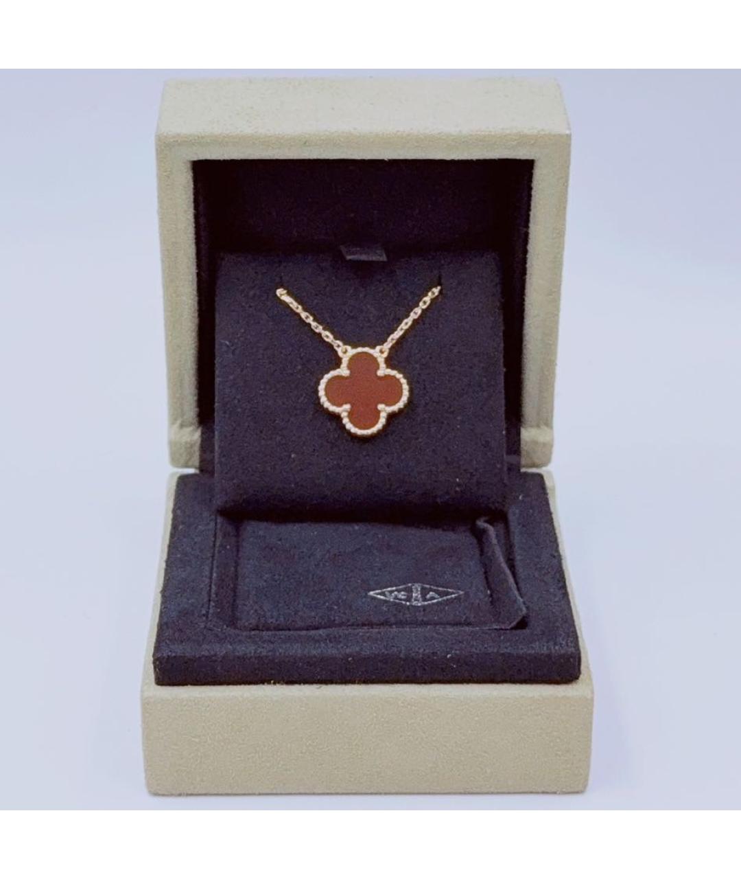 VAN CLEEF & ARPELS Красное колье из розового золота, фото 8