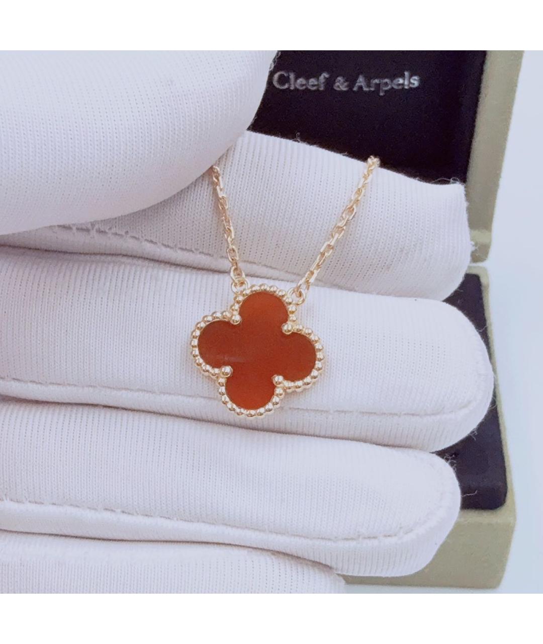 VAN CLEEF & ARPELS Красное колье из розового золота, фото 5