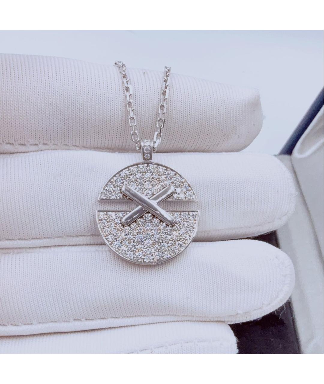 CHAUMET Белое колье из белого золота, фото 4