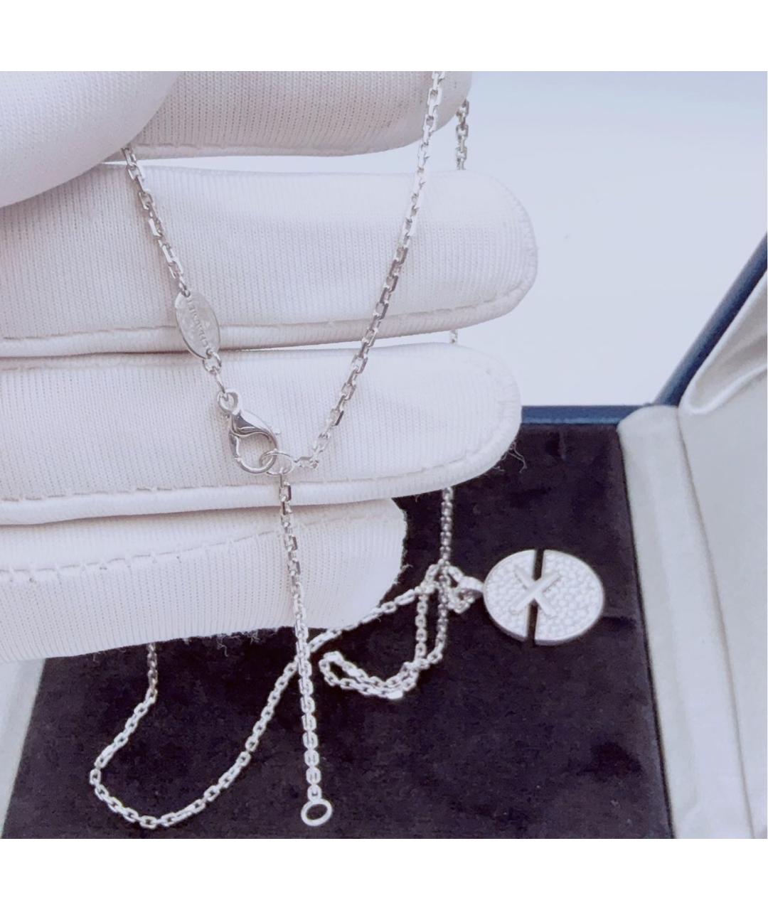 CHAUMET Белое колье из белого золота, фото 6