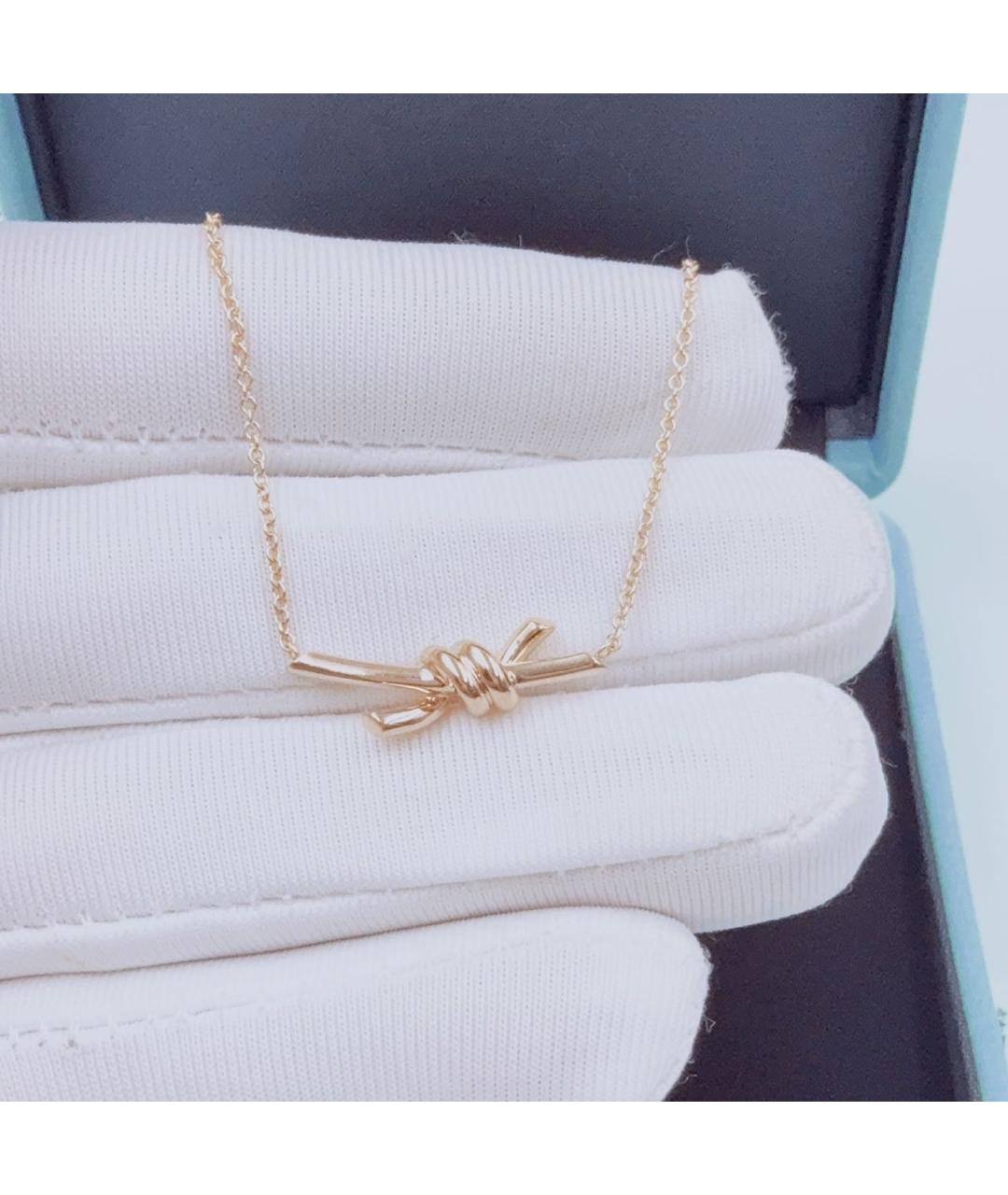TIFFANY&CO Розовое колье из розового золота, фото 3