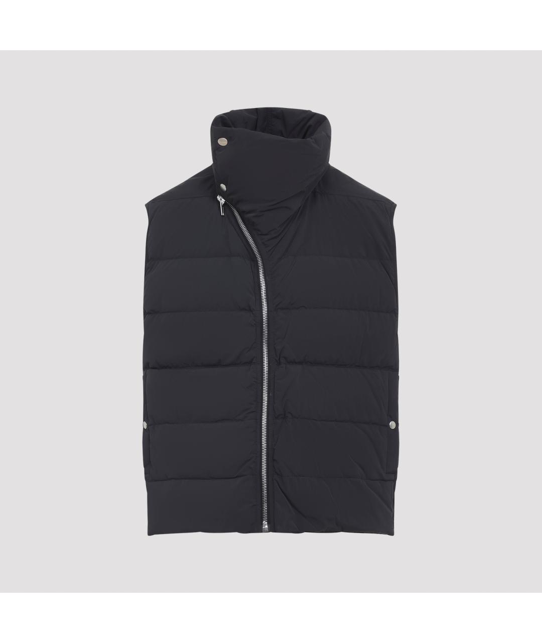 RICK OWENS Черный полиамидовый жилет, фото 3