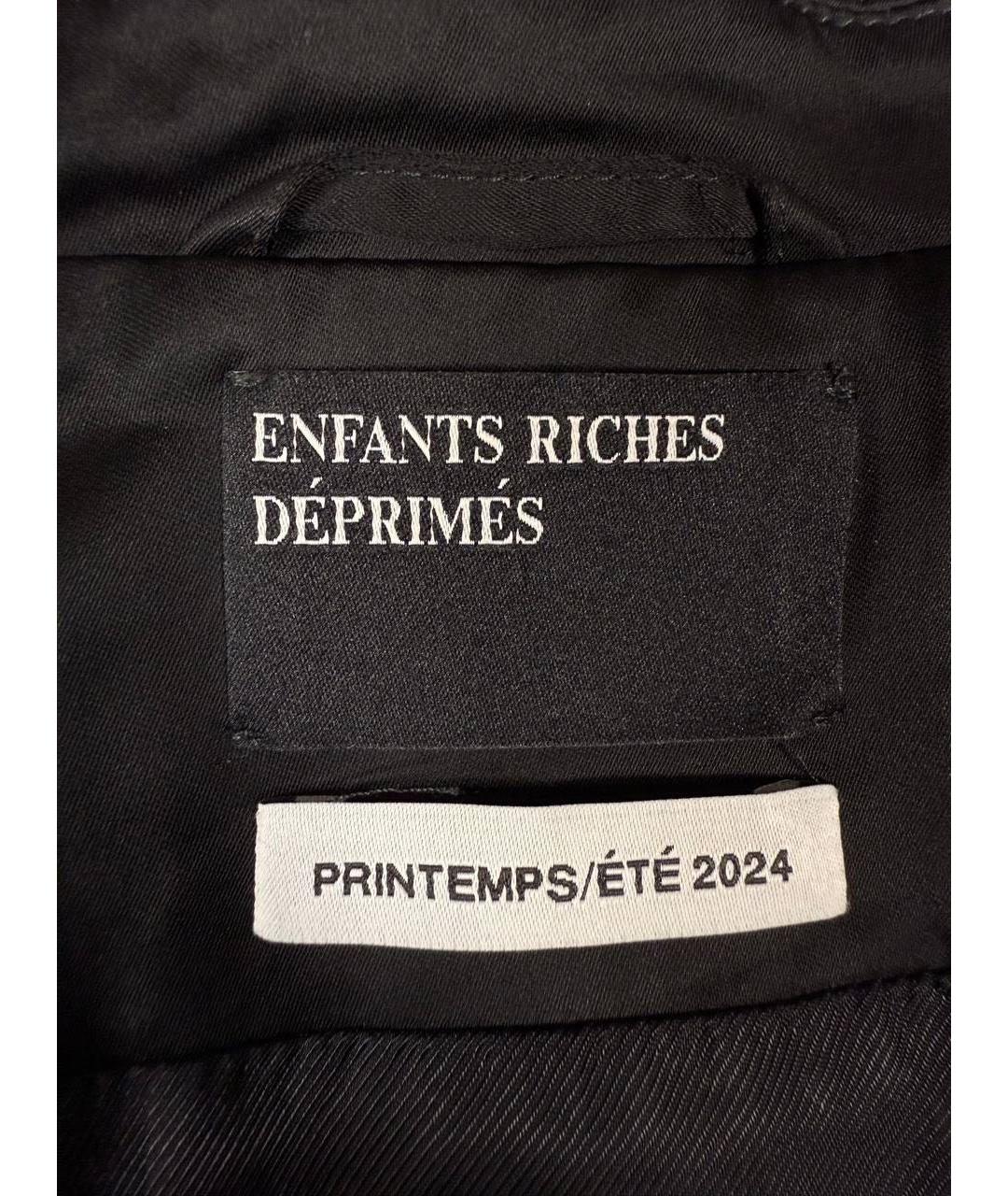 Enfants Riches Déprimés Черная хлопковая куртка, фото 8