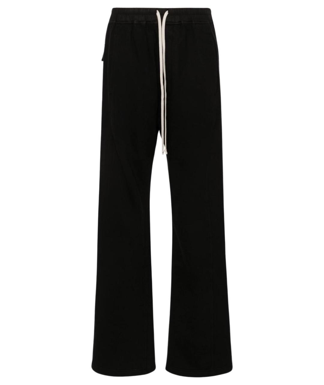 RICK OWENS DRKSHDW Черные хлопковые повседневные брюки, фото 1