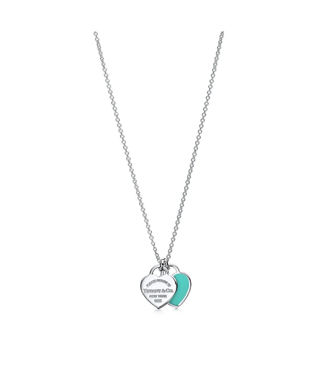 TIFFANY&CO Серебряная рубиновая подвеска, фото 1
