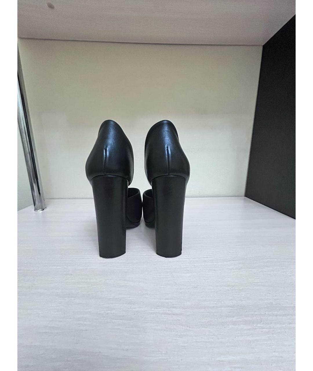 3.1 PHILLIP LIM Черные кожаные туфли, фото 4